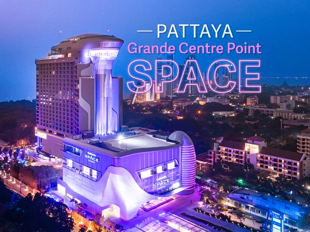 Grande Centre Point Space Pattaya โรงแรมธีมอวกาศสุดล้ำ