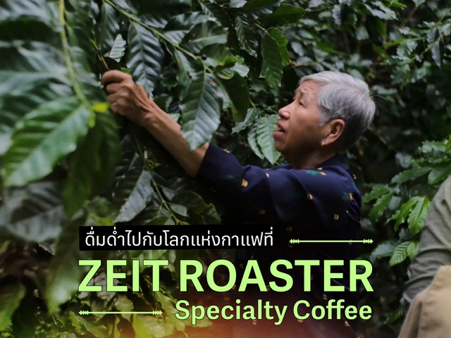 ดื่มด่ำไปกับโลกแห่งกาแฟที่ Zeit Roaster Specialty Coffee