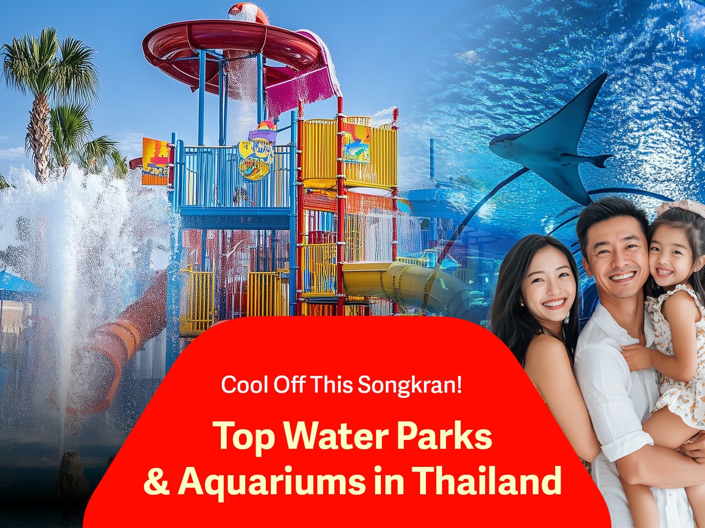 Cool Off This Songkran! Top Water Parks & Aquariums in Thailand